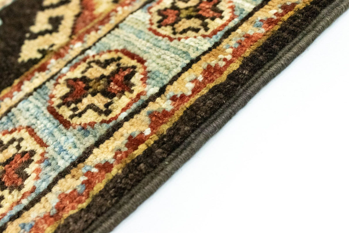 Ziegler Teppich 52x97cm - Orientteppich - blau