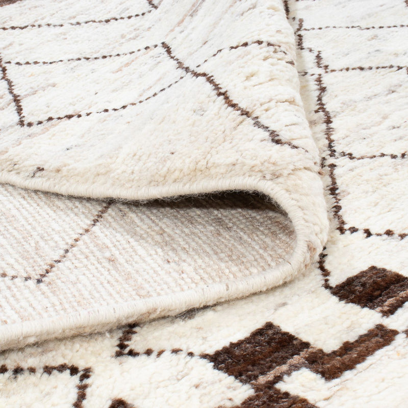 Berber Teppich 156x228cm - Wollteppich