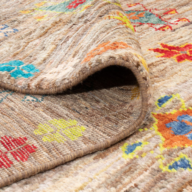 Berber Teppich 176x237cm - Wollteppich - mehrfarbig