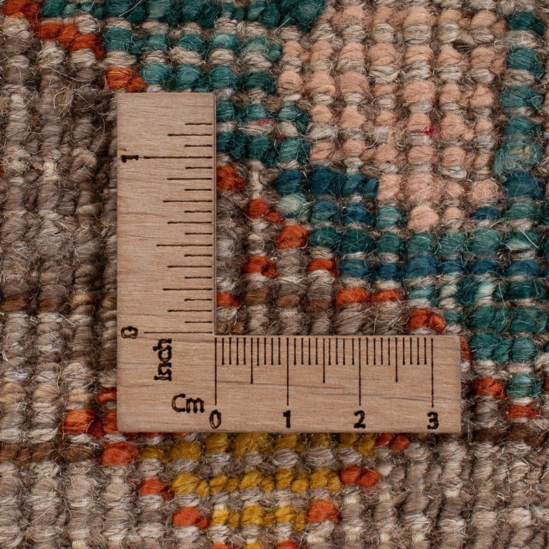 Berber Teppich 176x237cm - Wollteppich - mehrfarbig