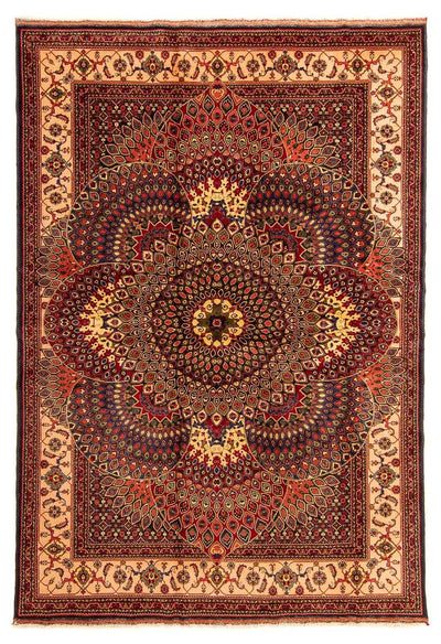 Afghan Teppich 198x279cm - Orientteppich - mehrfarbig