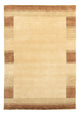 Gabbeh Teppich Indus 90x160cm - Wollteppich - beige