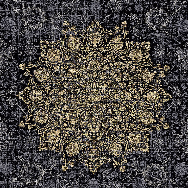 Orientalischer Webteppich Golden Glam