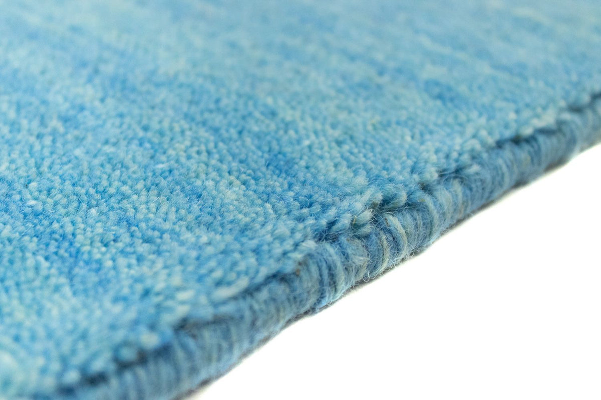 Gabbeh Teppich - Indus 80 x 200 cm - hellblau