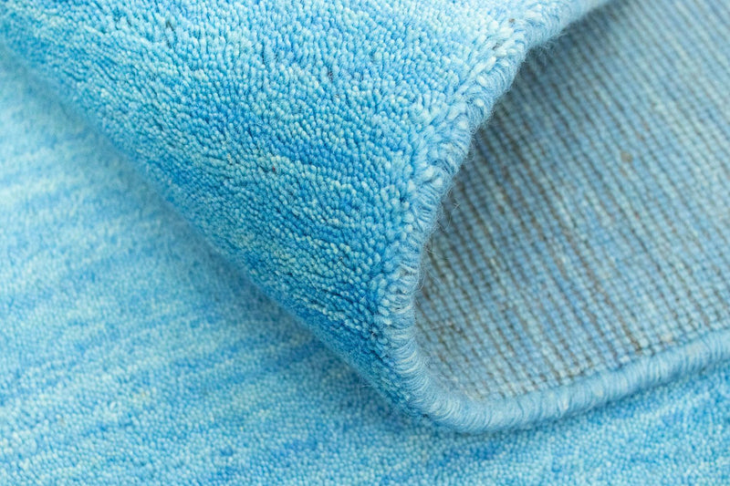Gabbeh Teppich - Indus 80 x 200 cm - hellblau