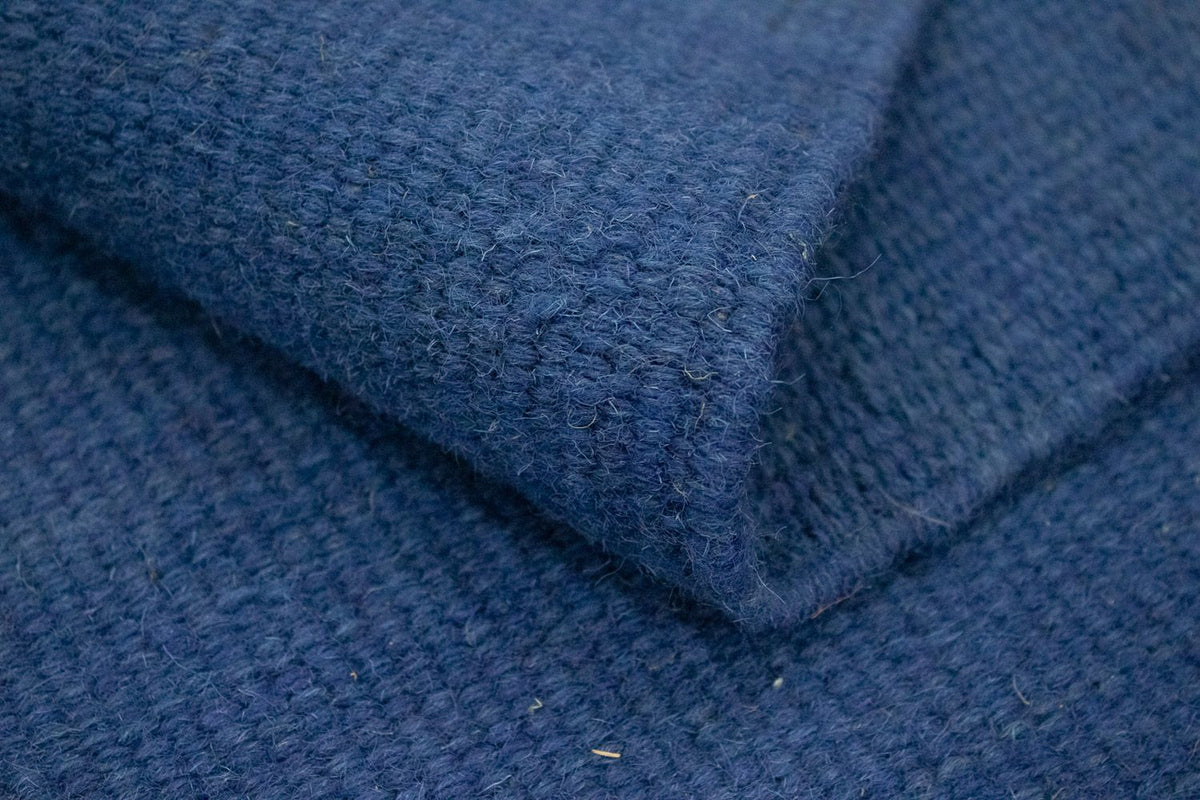 Kelim Teppich - Trendy 90 x 160 cm - blau