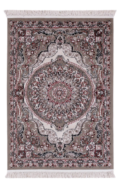 Orientalischer Webteppich 100x150cm - dunkelbeige