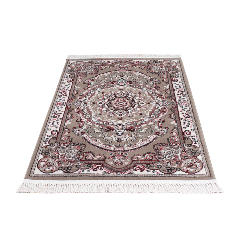 Orientalischer Webteppich 100x150cm - dunkelbeige