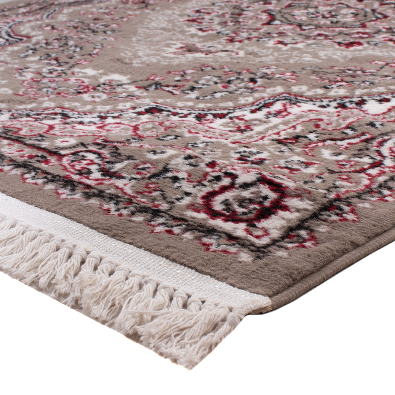 Orientalischer Webteppich 100x150cm - dunkelbeige