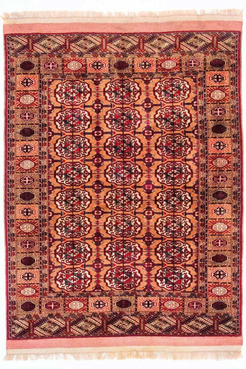 Buchara Teppich 120x170cm - Orientteppich - lachs