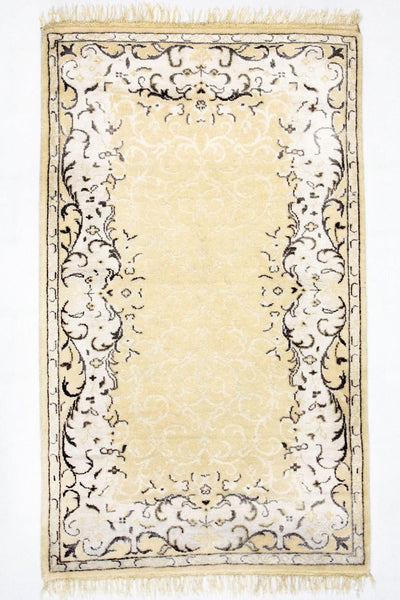 Designer Teppich 88x156cm - beige