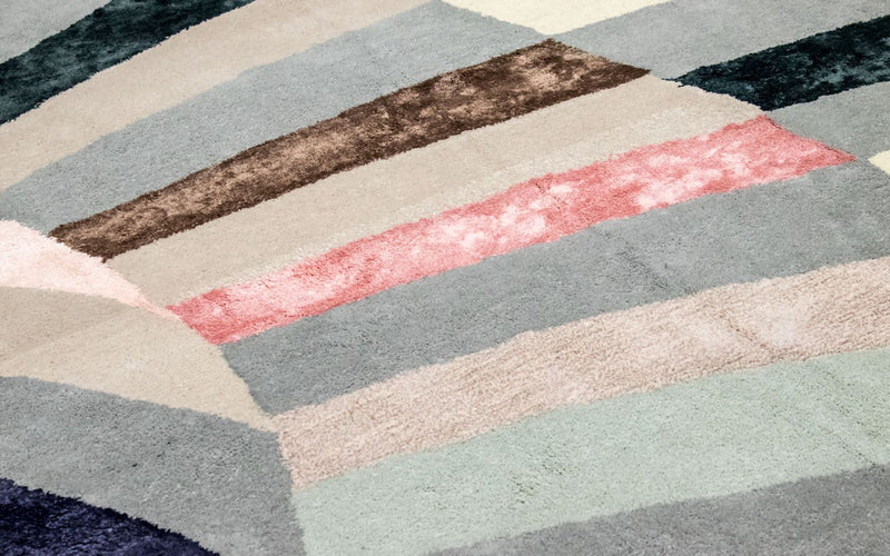 Designer Teppich 250 x 300 cm Teppich Wohnzimmer