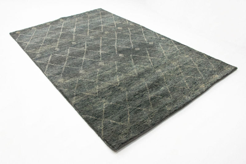 Designer Teppich 160 x 240 cm - grau
