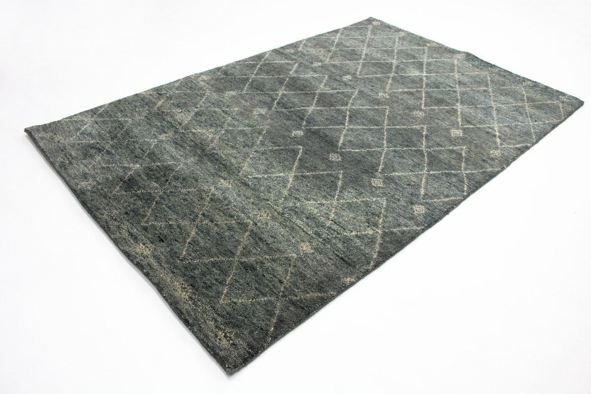Designer Teppich 160 x 240 cm - grau