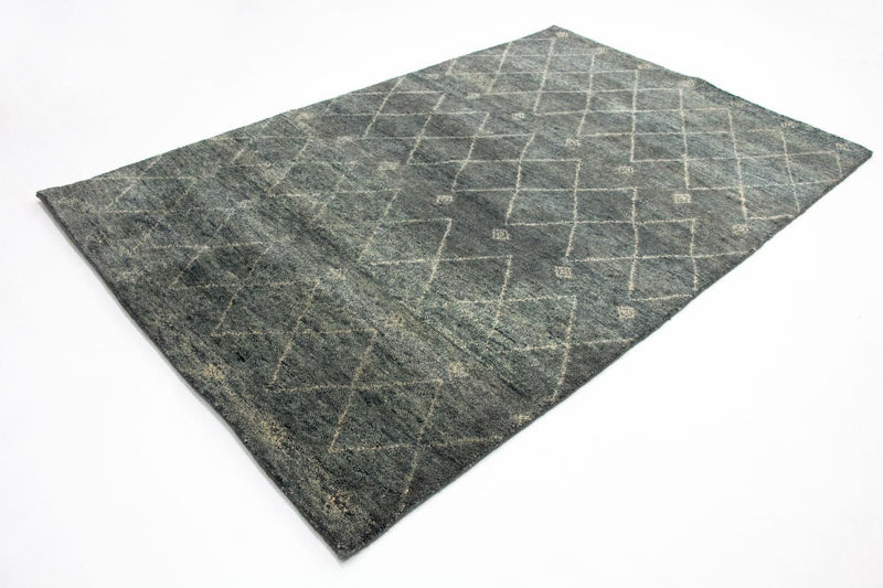 Designer Teppich 160 x 240 cm - grau