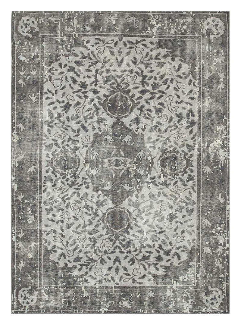 Wollteppich - 240 x 300 cm - grau