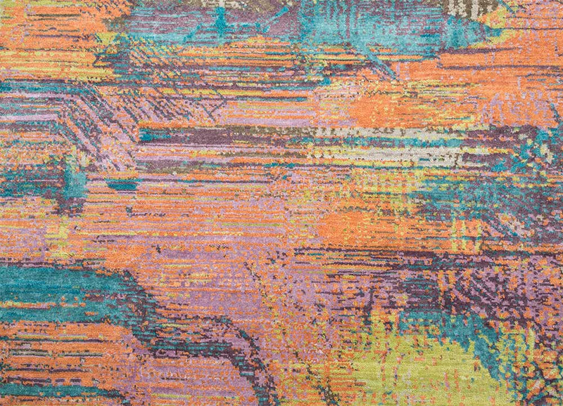 Designer Teppich - 240 x 300 cm - mehrfarbig