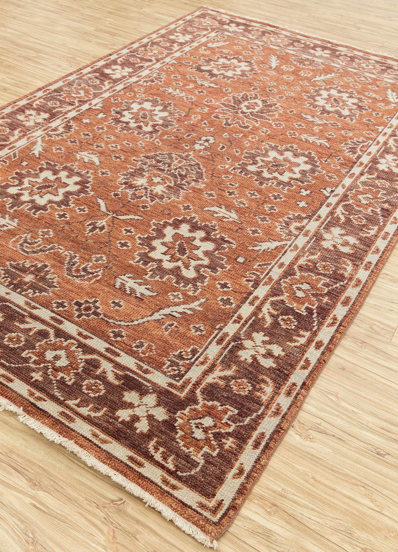 Wollteppich - 270 x 360 cm - orange