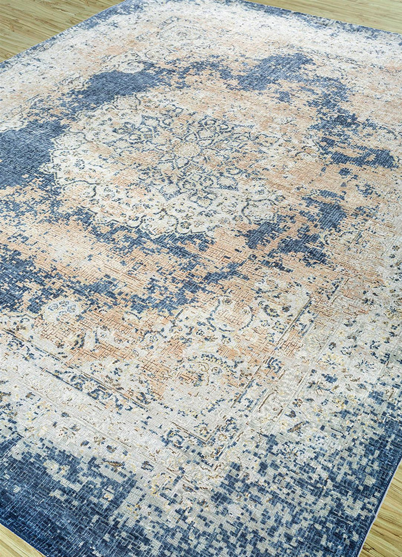 Wollteppich - 240 x 300 cm - lichtblau