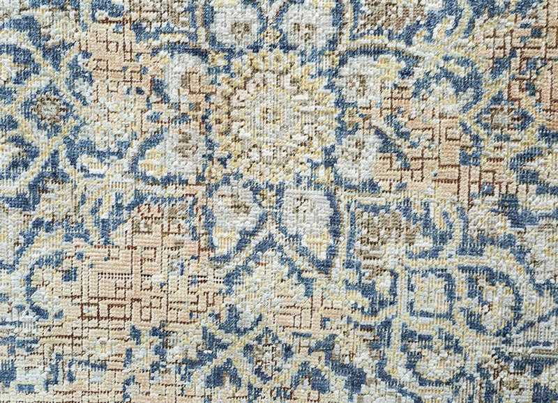 Wollteppich - 240 x 300 cm - lichtblau