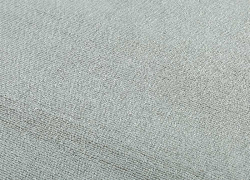 Viskose Teppich - 150 x 240 cm - hellgrau