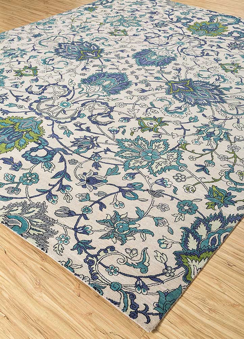 Wollteppich - 270 x 360 cm - creme