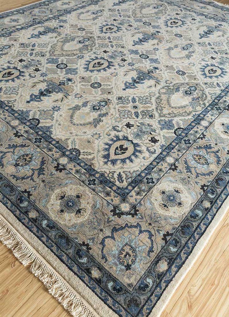 Wollteppich - 240 x 300 cm - creme