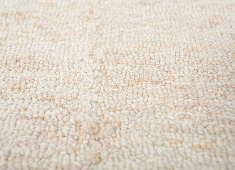 Wollteppich - 60 x 90 cm - hellbeige