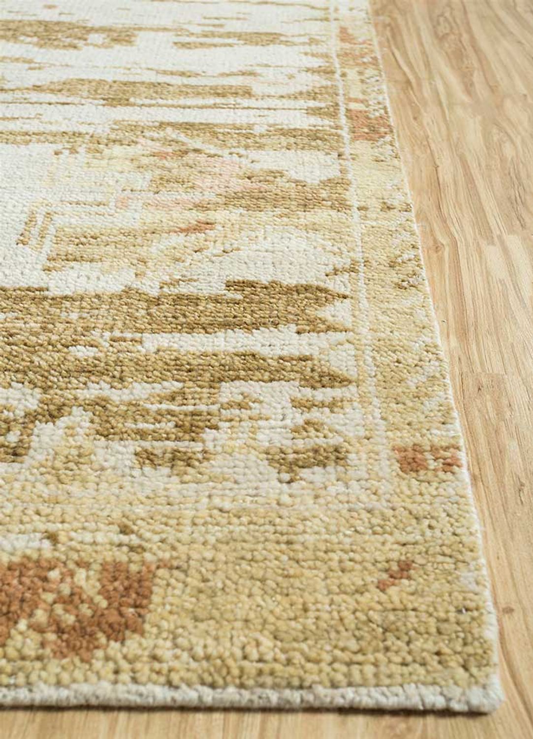 Wollteppich - 240 x 300 cm - dunkelbeige