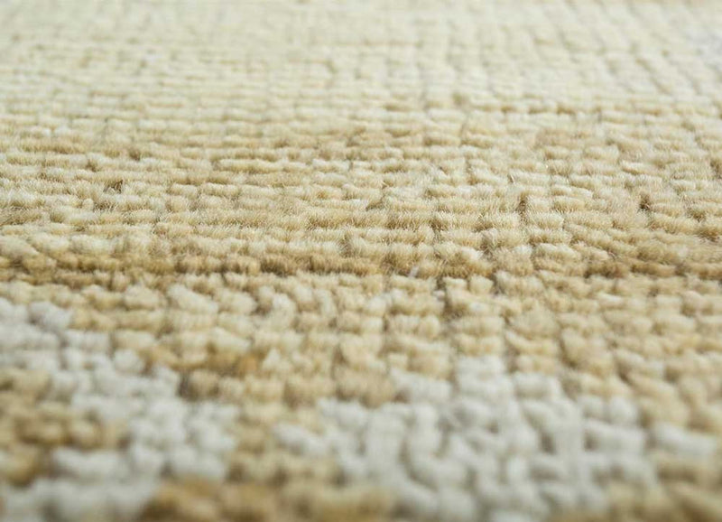 Wollteppich - 240 x 300 cm - dunkelbeige