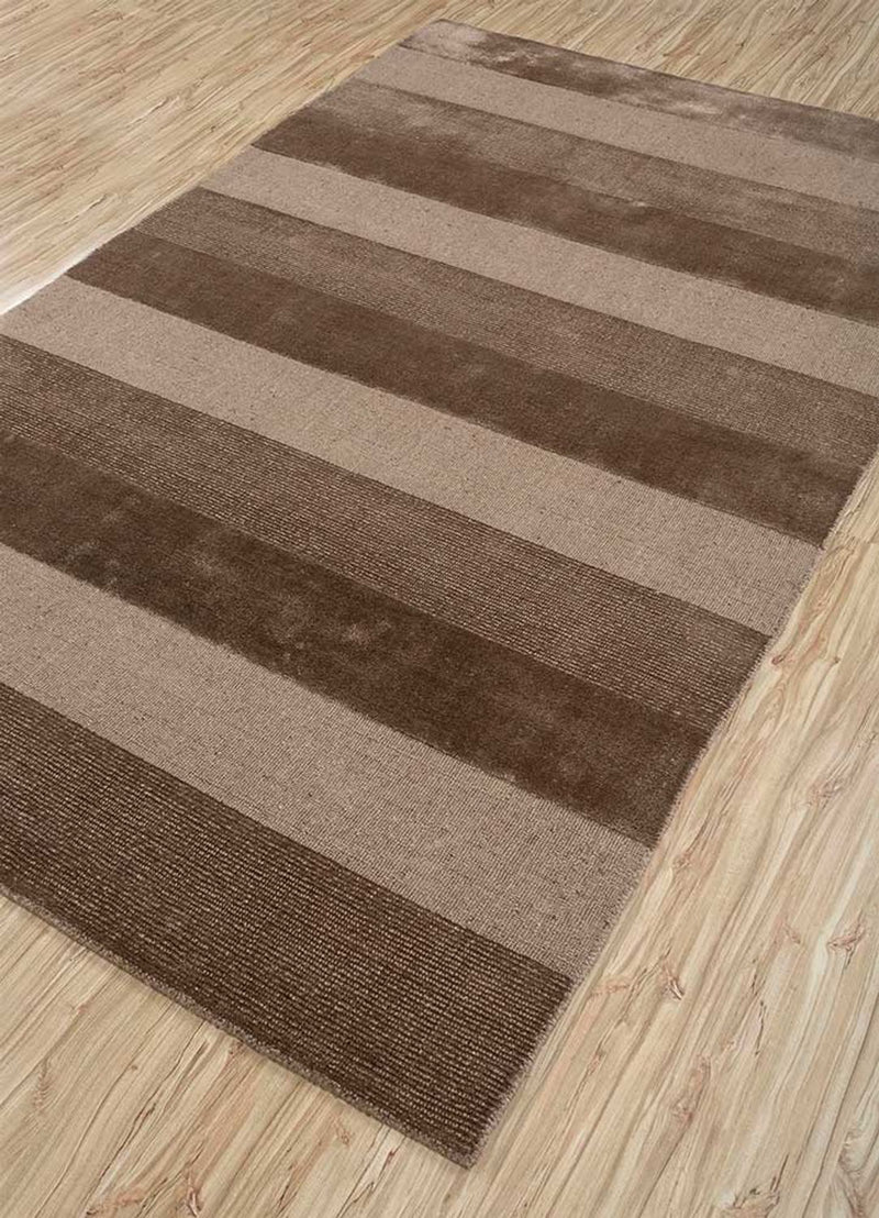 Designer Teppich - 120 x 180 cm - braun
