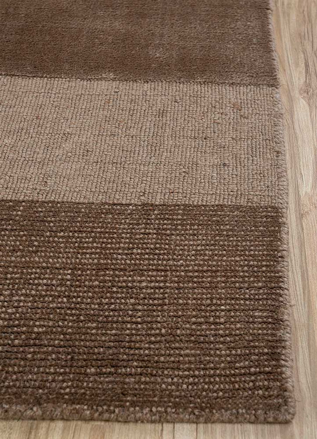 Designer Teppich - 120 x 180 cm - braun