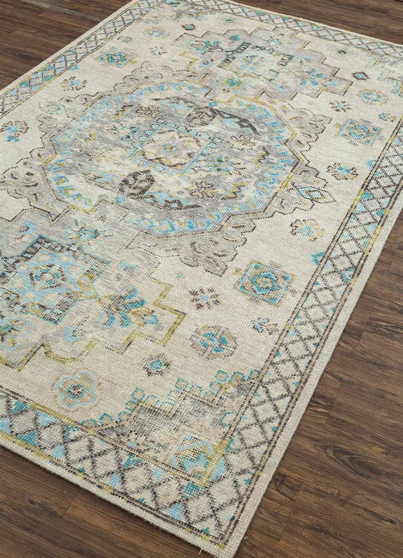 Wollteppich - 200 x 300 cm - creme