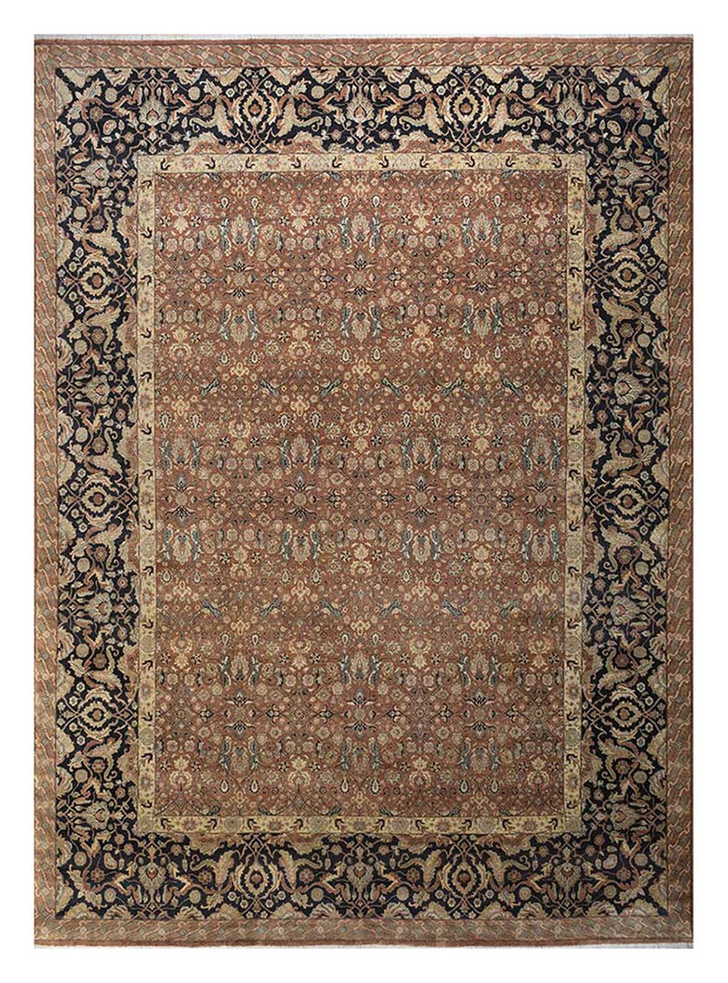Orientteppich - 360 x 450 cm - braun