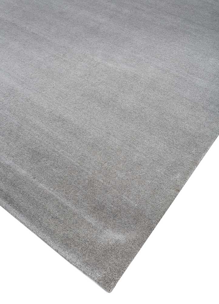 Wollteppich - 360 x 450 cm - grau