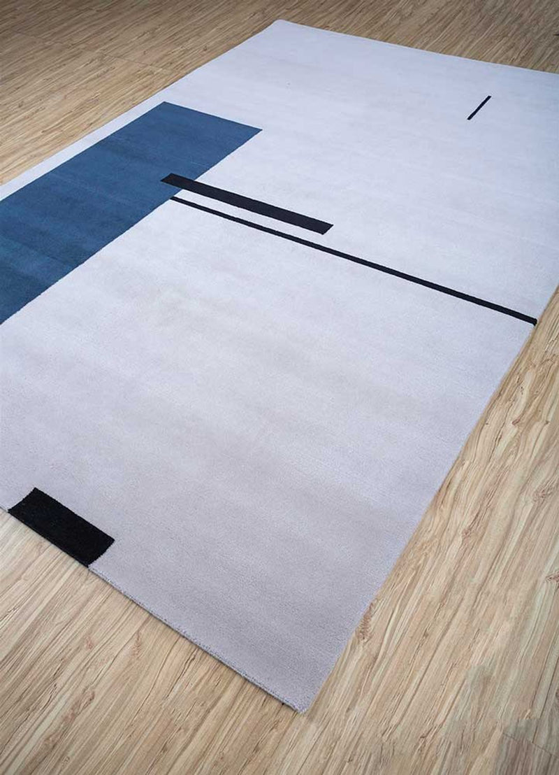 Wollteppich - 180 x 270 cm - flieder