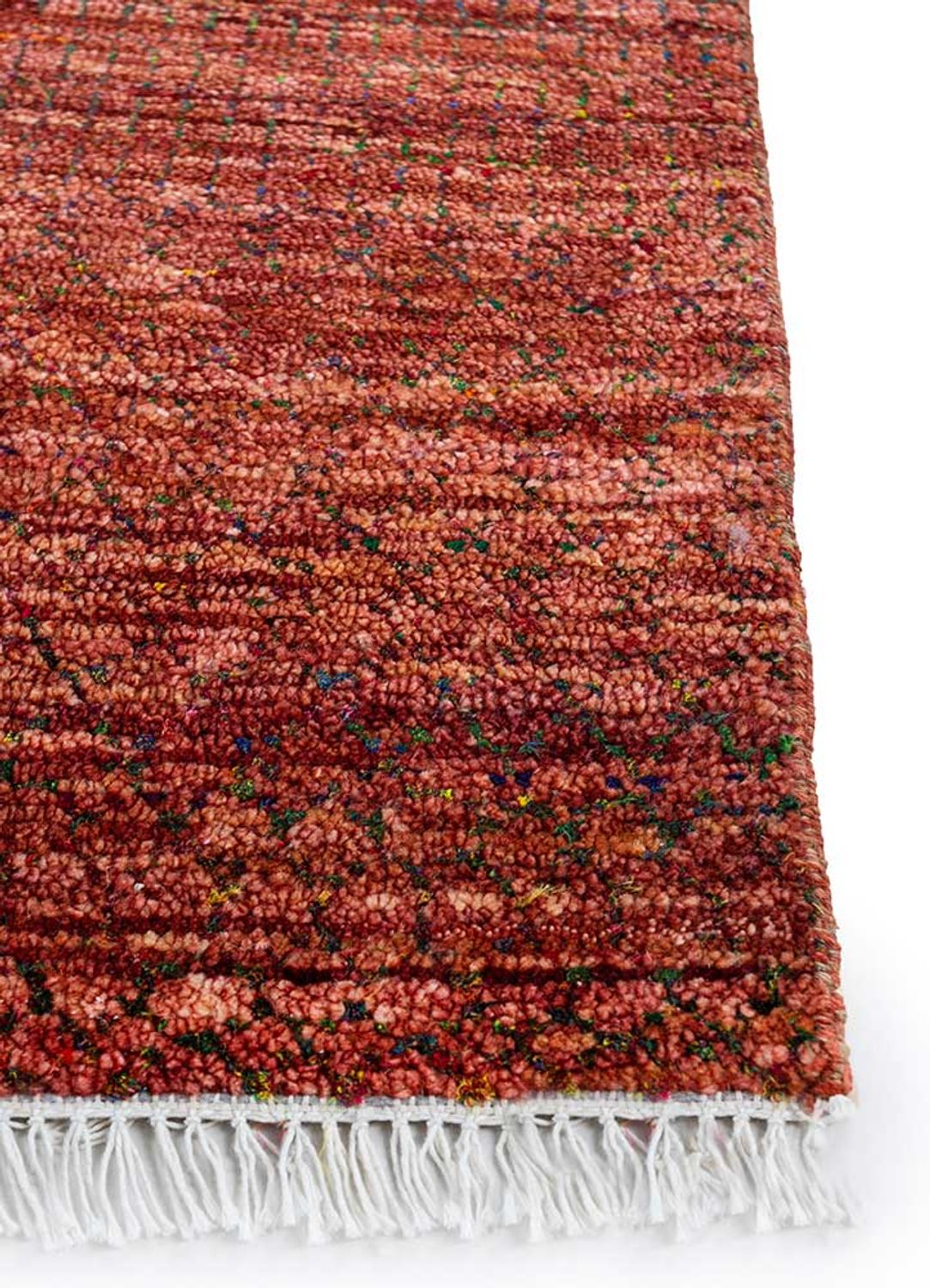 Wollteppich - 270 x 360 cm - rot