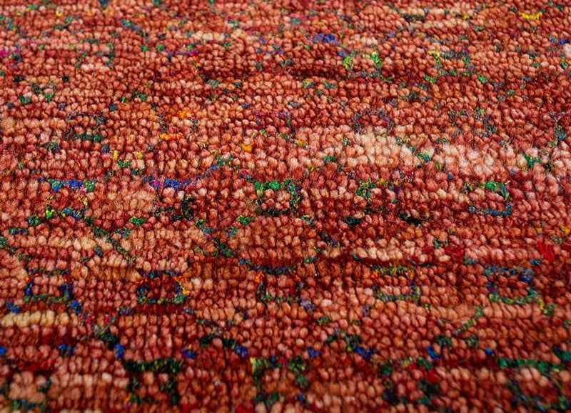 Wollteppich - 270 x 360 cm - rot
