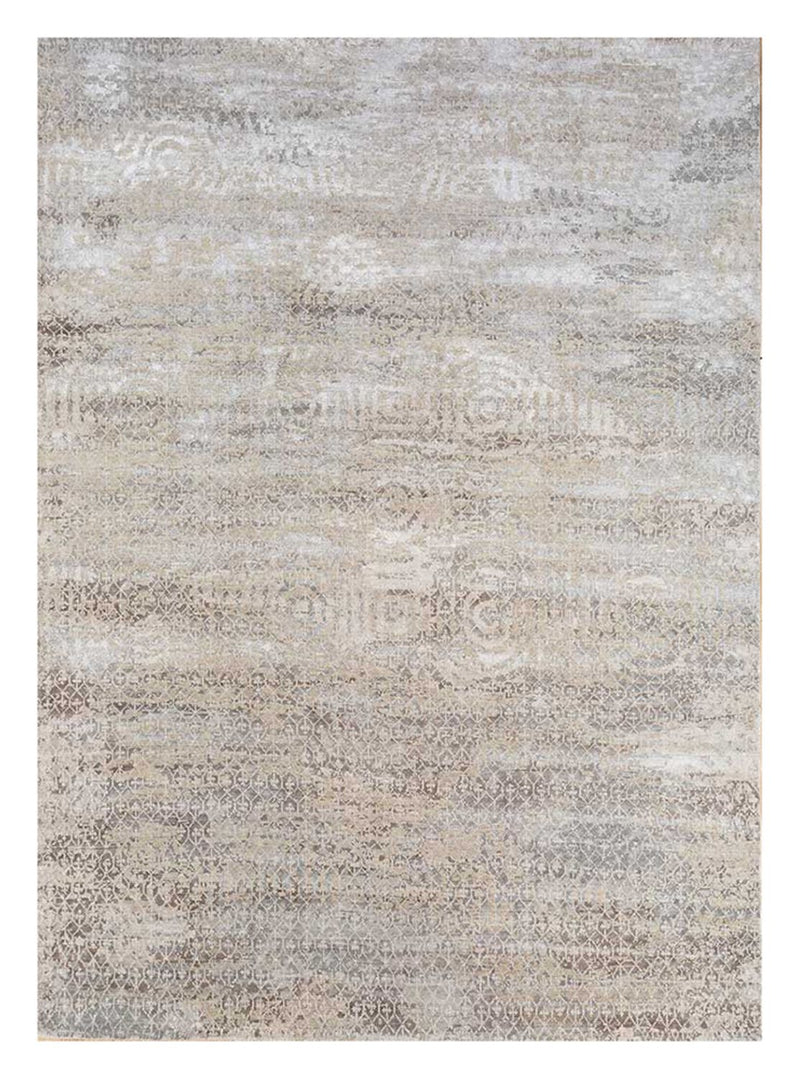 Wollteppich - 240 x 300 cm - grau