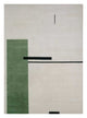 Wollteppich - 180 x 270 cm - hellgrau