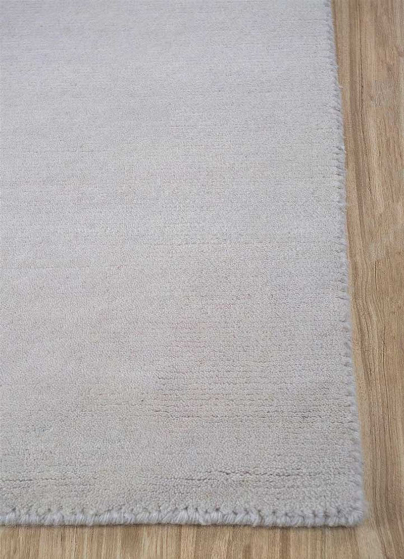 Wollteppich - 270 x 360 cm - hellgrau