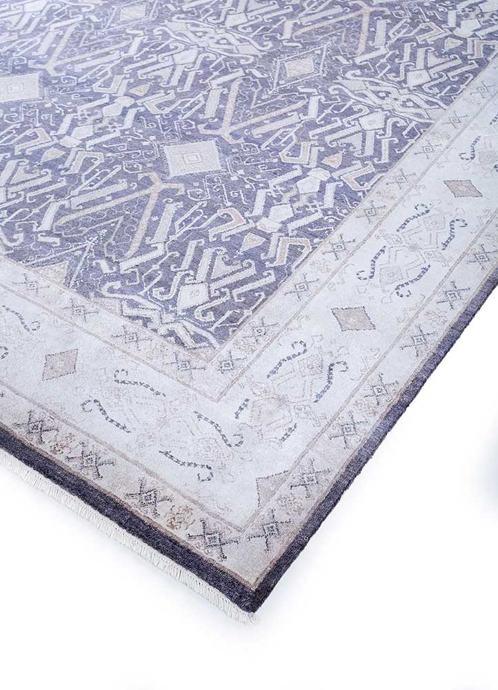 Vintage Teppich - 240 x 300 cm - lila