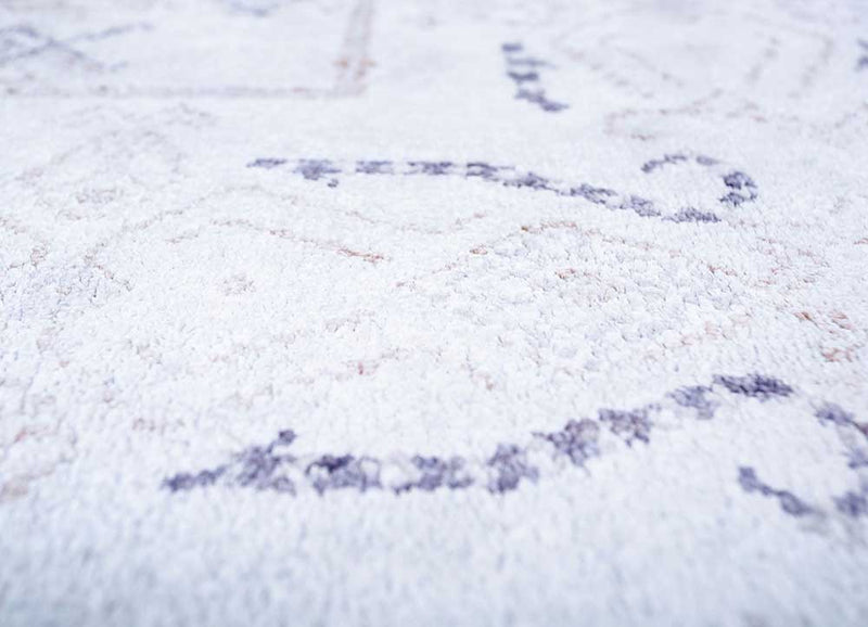 Vintage Teppich - 240 x 300 cm - lila
