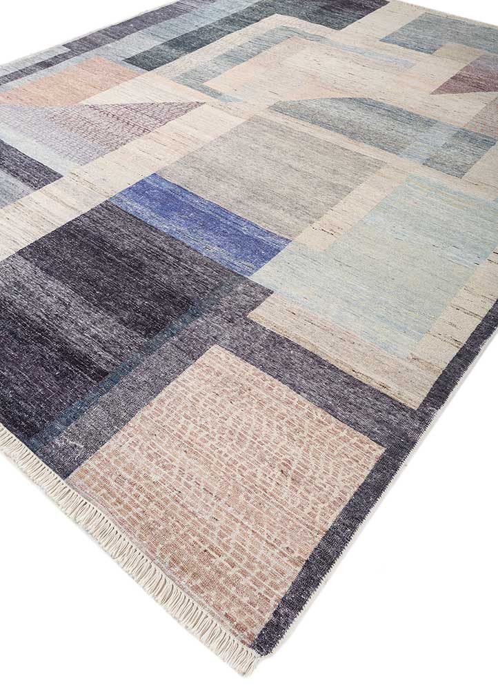 Wollteppich - 240 x 300 cm - grau