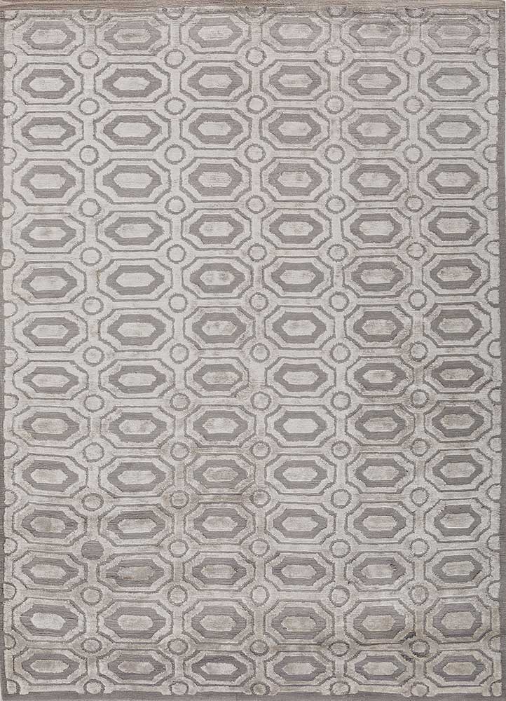 Designer Teppich - 180 x 270 cm - hellgrau