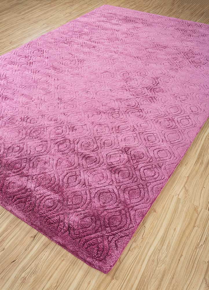 Designer Teppich - 180 x 270 cm - rosa