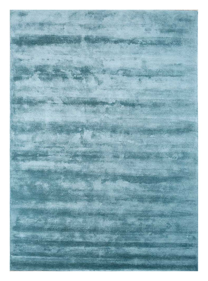 Wollteppich - 180 x 270 cm - hellblau