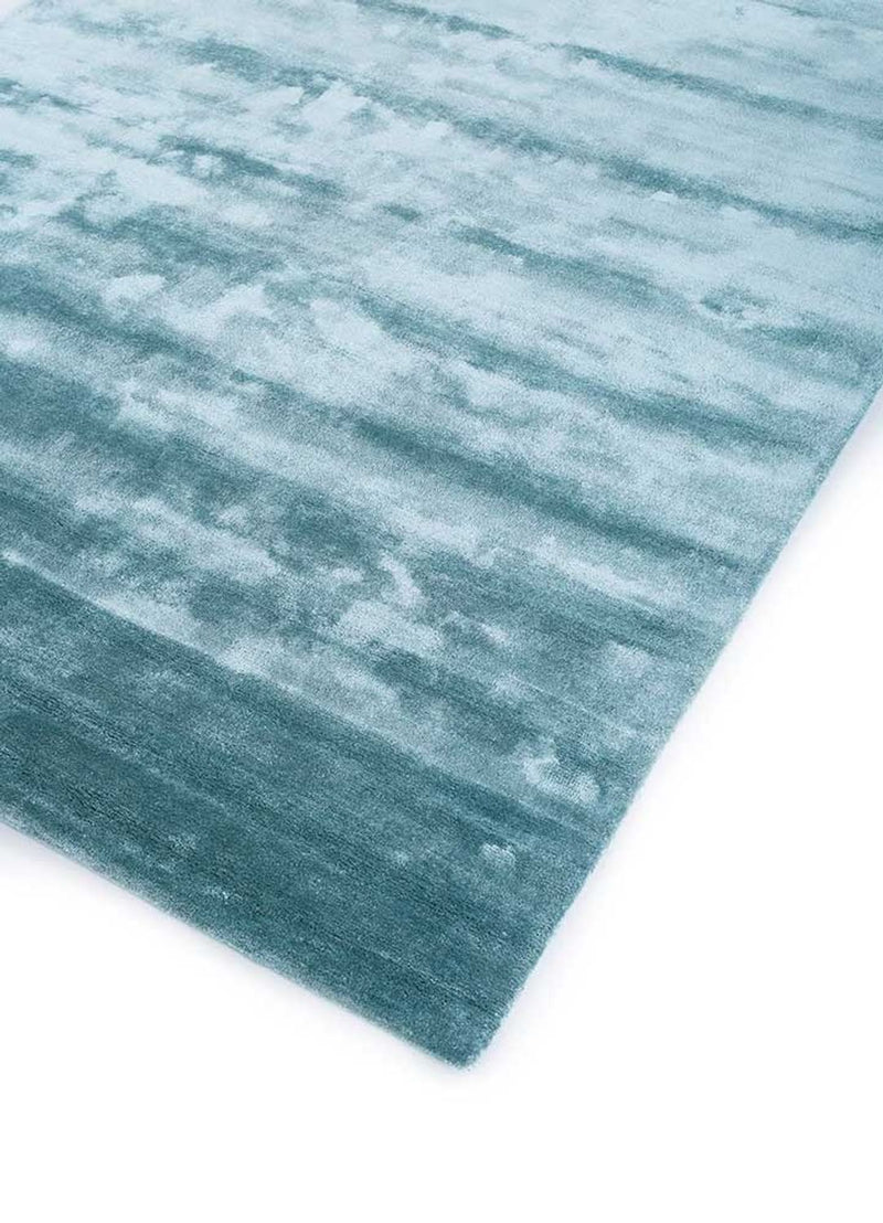 Wollteppich - 180 x 270 cm - hellblau