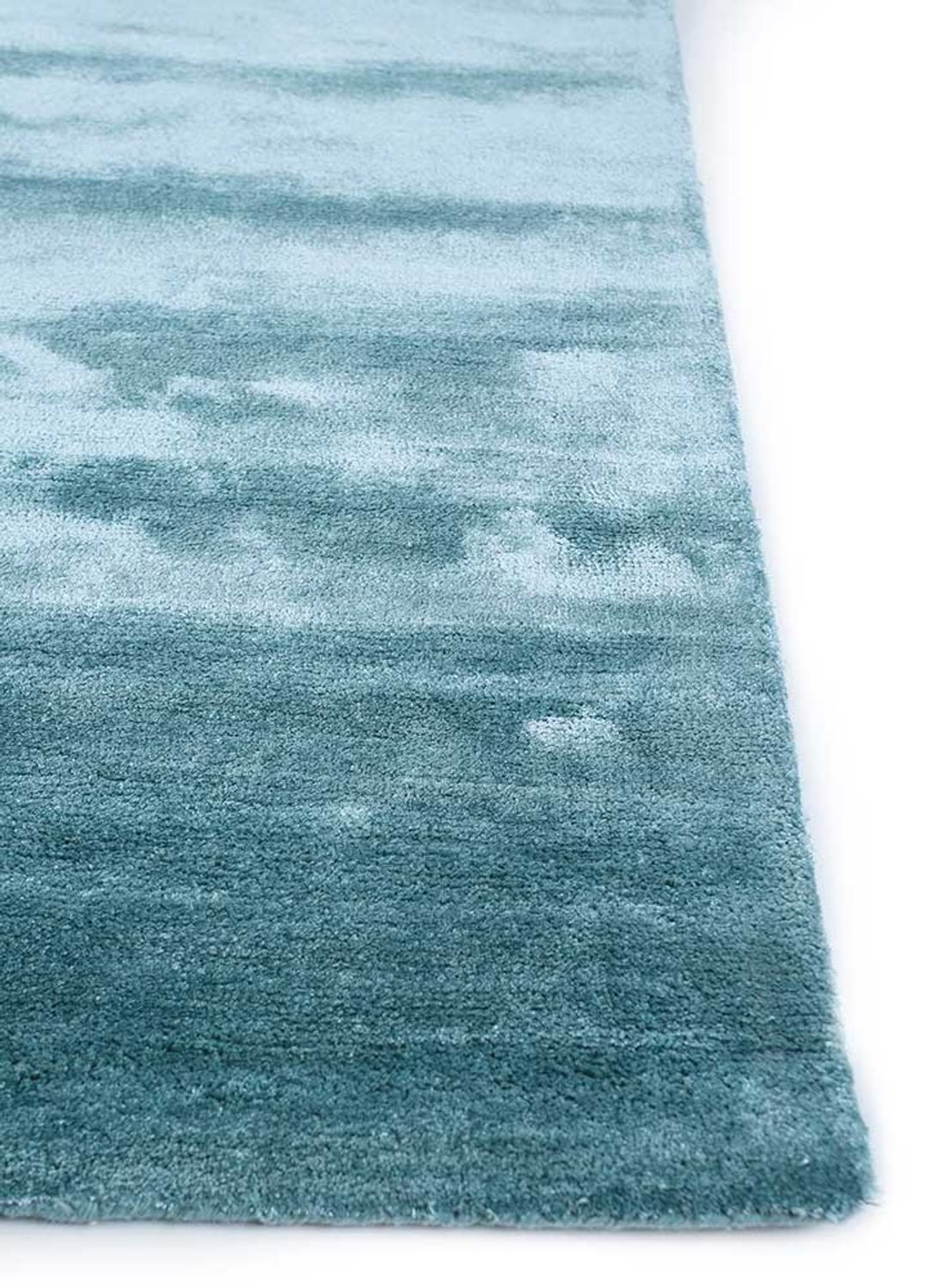 Wollteppich - 180 x 270 cm - hellblau