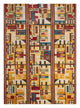 Wollteppich - 180 x 270 cm - orange